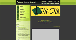 Desktop Screenshot of cajovna-shisha.cz