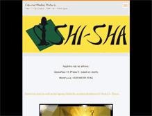 Tablet Screenshot of cajovna-shisha.cz